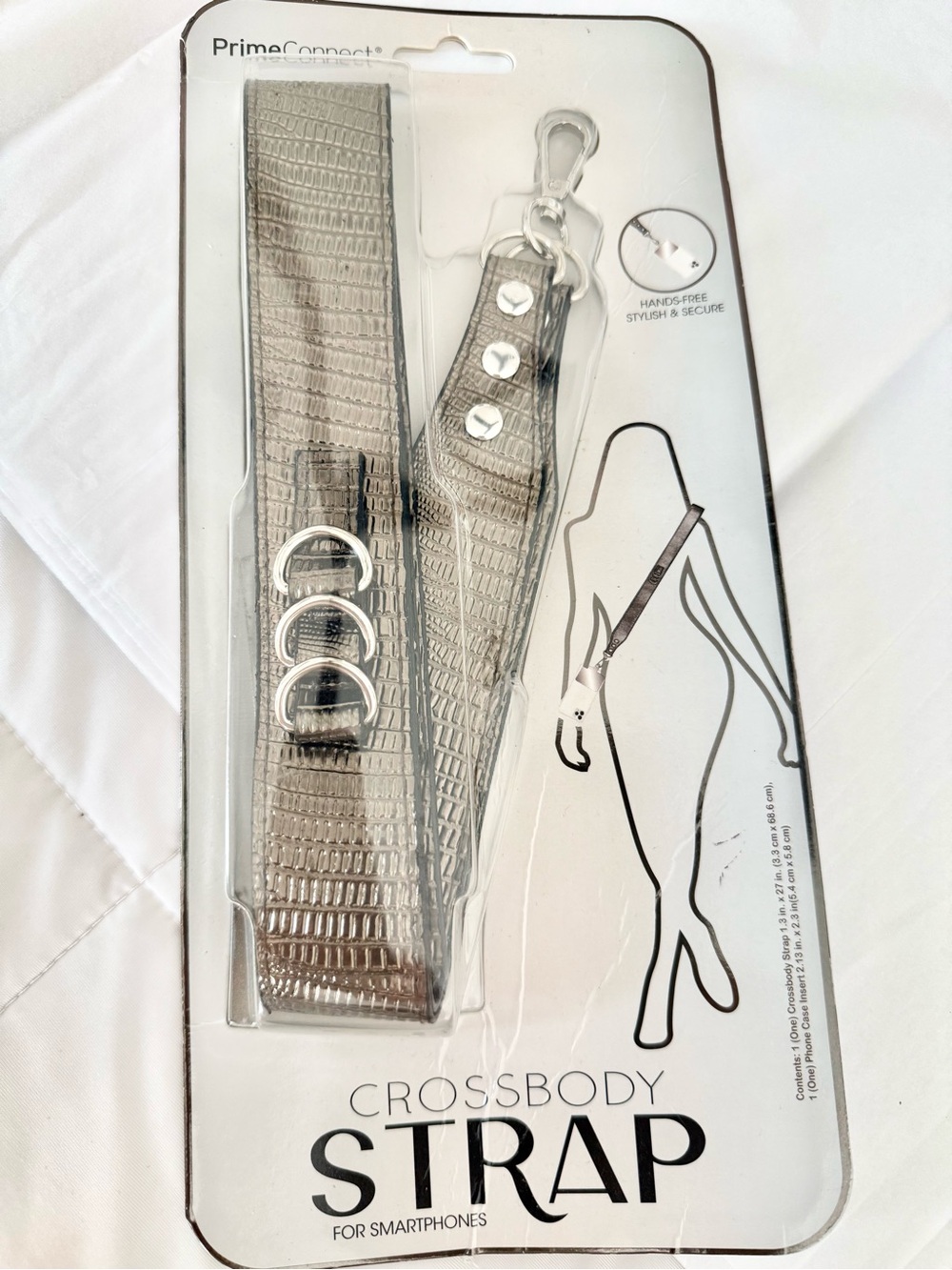 5 for $25!! PrimeConnect Smartphone Crossbody Strap Handsfree Style Security